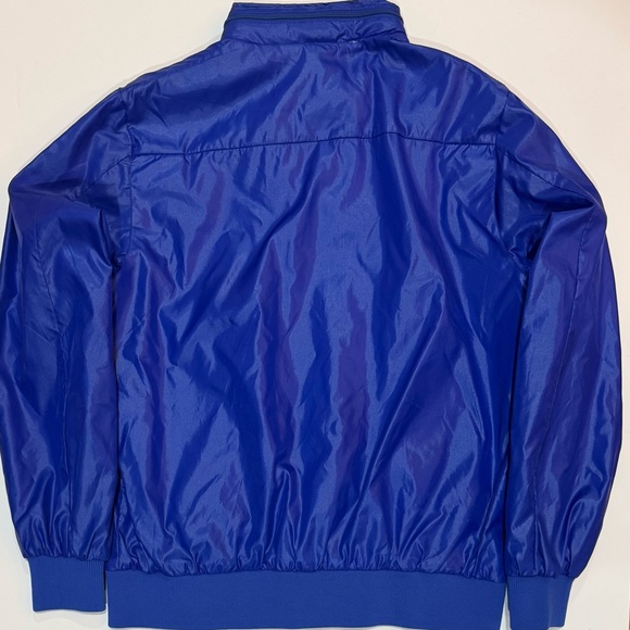 Vintage IZOD Zod Club Royal Blue Windbreaker Jacket 80s 90s Retro M - Picture 4 of 10